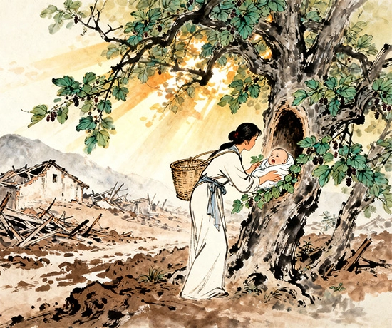 The Empty Mulberry Descends Upon the World