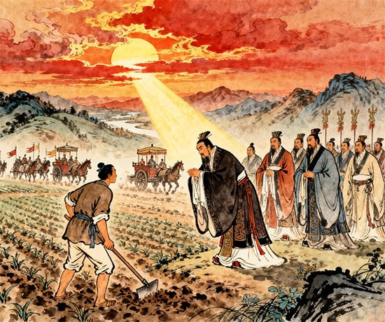 Tang of Shang sought counsel five times