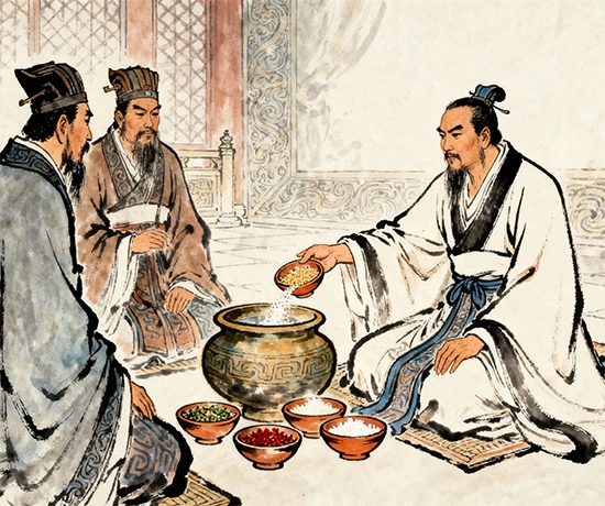 Discussing the Five Flavors with Tang